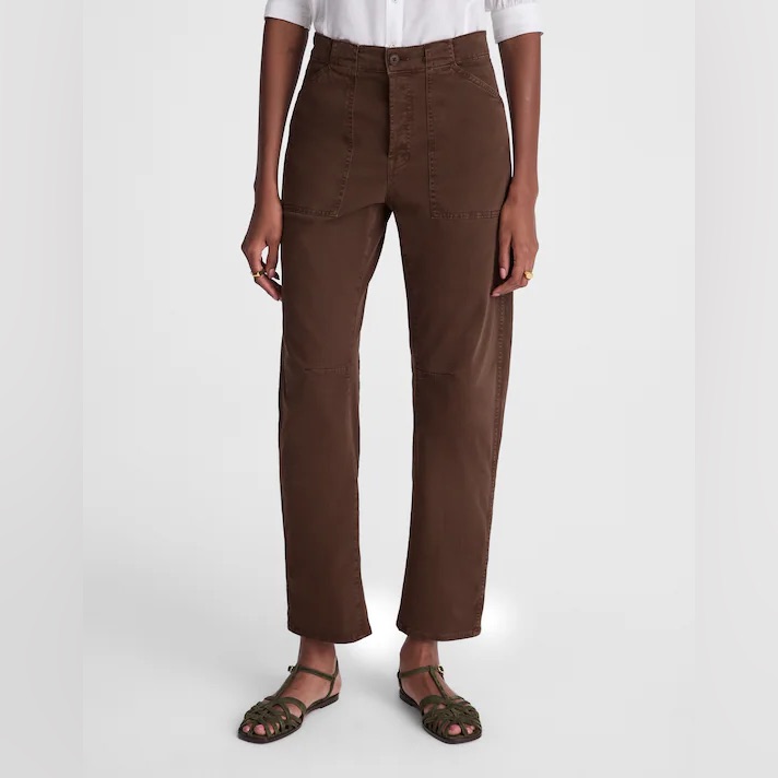 Madewell The Darted Barrel-Leg Utility Pant Size 31